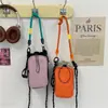 Bolsa Cuadrada Pequeña de Moda Nueva Primavera Bolso Portátil de Hombro Cruzado para Mujer
