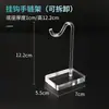 Soporte de Exhibición de Pulseras de Acrílico Transparente Soporte para Pulseras Exhibidor de Mostrador para Pulseras y Brazaletes Bandeja para Joyería Bandeja para Pulseras en Stock