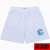 Shorts casuais fitness musculosos masculinos esportivos calças de malha respirável, mas joelho atacado internacional na Europa e América