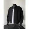 Chaqueta cárdigan a cuadros vintage de imitación de dos piezas para hombre, marca de moda, corte holgado, versátil, tacto de alta gama, top holgado de manga larga para hombres de moda