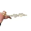 Pasador de Pelo con Forma de Corazón, Pinza para el Pelo de Cristal Estilo Hada, Elegante Accesorio Lateral para el Cabello, Adorno Sencillo para el Flequillo Estilo Bosque