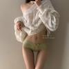 Chica de Primavera ~ Estilo Francés Estilo Fragante Sexy Encaje Ropa Interior Calzoncillos Campana para Mujer Lindo Divertido Transpirable Sin Marcas