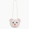 Nuevo y lindo bolso bandolera de peluche de moda para niños con forma de oso y gato, monedero, mini bolso de hombro para niña