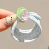 2026 Novo Elástico de Cabelo de Alta Elasticidade com Acabamento em Cetim, Toque de Luxo, Argola de Cabelo Dopamina de Verão para Mulheres, Elástico Fofo para Crianças
