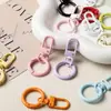 Fivela de Mola + Fivela de Porta Colorida Anel de Chaveiro DIY Charms Pingente de Bolsa de Boneca Ornamento de Chaveiro Acessórios
