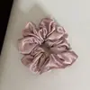 Goma para el pelo de tela con lazo de satén, con un tacto de alta gama, diadema simple y única para recoger el pelo, nuevo accesorio para el cabello