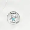 Broche de Sinal de Primeiros Socorros Pedra do Tempo Não se Preocupe Eu Pratiquei Alfinete de Descarte Insígnia de Bastão de Cobra Europeu e Americano