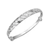 Joyas Plateadas Kaiwei Moda Pulsera de Ducha de Meteoros de Sarga Pulsera de Flor de Coche Ducha de Meteoros Pulsera Ajustable de Empuje y Tirón