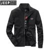 Chaqueta Top de Primavera y Otoño para Hombre Chaqueta Casual de Cuello Simple para Hombre a la Moda 3355