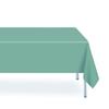 Toalha de Mesa Descartável Lisa Peva Espessada 137*274cm Toalha de Mesa Cor Pura Decoração de Festa Arranjo