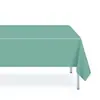 Mantel Desechable Liso Material PEva Engrosado y Ampliado 137*183CM Mantel de Color Sólido Decoración de Fiesta Monocromático