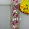 Punto Organza Lentejuelas Bordado Encaje Accesorios Malla Hilo Dorado Cinta Estilo Étnico Ropa Faldas Accesorios