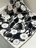 Bufanda de Seda Nueva Corbata de Cuello para Mujer, Bufanda Cuadrada Pequeña Azul de Seda de Morera de Gama Alta Vintage Bufanda de Seda Versátil Venta al por Mayor