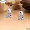 Pendientes Colgantes Gatito Espacial Transfronterizos Accesorios Sexy para el Día a Día y Fiestas Regalos de Navidad Adecuados para Mujeres Todas las Estaciones