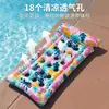 Nuevo producto transfronterizo: Sillón Inflable con Forma de Hoja Tropical, Cama Flotante Inflable, Entretenimiento para Piscina, Flotador Acuático Grueso para una Persona