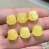 Hojas de Cera de Abeja de Segunda Generación Hebilla de Seguridad Mariposa Material de Resina Calabaza Accesorios de Cuentas Sueltas para Manualidades Accesorios de Joyería Venta al por Mayor