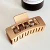 Pinza para el Cabello Grande Transfronteriza, Nuevo Pasador de Moda para Adultos, Accesorio para el Cabello para Recoger el Cabello en la Parte Posterior de la Cabeza, Accesorio Rectangular para el Cabello al por Mayor