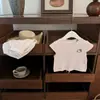 Roupa Prática e Adorável Ningli! Conjunto de Calça Pantalona de Manga Curta com Cordão e Bolinhas Estampa Kt Doce e Fofo para Bebês Meninas, Moderno