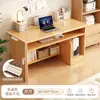 Mesa de uso doméstico para espaços pequenos, mesa de estudo para estudantes, escrivaninha, mesa com painel de ripas e gavetas, mesa para computador desktop para uma pessoa