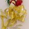 Arreglo de Boda al por Mayor Decoración de Coche de Boda Caja de Regalo Lazo Floristería de Bodas Flor de Cinta de Flor Dibujada a Mano Bola de Flor Tamaño Grande