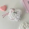 Bolsa para Lipstick Tulipán de Alta Apariencia Estilo Coreano, Bolsa de Almacenamiento Portátil de Toallas Sanitarias Lindas de Dibujos Animados para Estudiantes, Bolsa de Maquillaje Pequeña