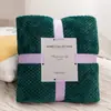 Especializado para Comercio Exterior, Manta de Franela con Cuadros de Piña, Manta Gruesa de Coral Fleece para Siesta en la Oficina, Manta para Aire Acondicionado al por Mayor