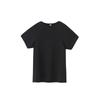Camiseta Básica Versátil de Algodão Puro com Gola Redonda e Manga Curta Longmei Minimalista para Mulheres 2026 Nova Coleção Primavera/Verão Estilo Tot para o Dia a Dia