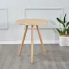 Juego de Mesa y Sillas de Negociación Imitación Madera Maciza Nórdica, Sillas Modernas Minimalistas, Mesa Redonda Creativa para Ocio, Sillas de Comedor para Cafetería y Tienda de Té de Leche