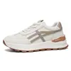 Zapatos de Mujer de Moda 2026 Nuevos Zapatos Deportivos Versátiles Suela Blanda Zapatos para Correr de Estudiantes Zapatos Casuales Cuero Suave Zapatos Blancos de Mujer