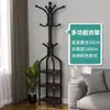Perchero de Estilo Sencillo con Diseño de Mármol y Hierro Forjado, Estante de Pie para Ropa y Bolsos para Dormitorio, Perchero de Pie Grande