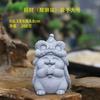 Imitação bluestone feliz pequeno leão decoração jardinagem flor tanque de peixes micro paisagem paisagem paisagem fenglion mestre pequena decoração estilo chinês