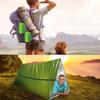 Saco de dormir para entusiastas de los deportes de aventura al aire libre, montañismo, camping, viajes, puede ser aceptado, extensible y cálido