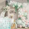 Set de Globos Transfronterizo, Set de Cadena de Globos de Helio Flotantes, Globos de Arco para Fiesta de Cumpleaños