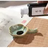 Ruyi placa de tinta cerâmica porta-pincel descanso para caneta pratinho para lamber água borboleta de tinta tesouros de estudo para caligrafia reservatório de tinta cartucho de tinta