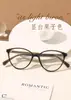 Marco de Lentes Tr90 Ojo de Gato Trendy Xiaohongshu Ins Cómodo Simple Ultraligero Opciones Multicolor Lote Mixto