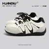 Tênis Universal Forrest Gump para Mulheres 2025 Novo Outono Clássico Retro Tênis de Treinamento Moral Leve Sola Macia Casual Esportivo Sapatos Brancos