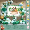 Decoraciones para el Día del Niño Guardería Escuela Aula Escena de Clase Atmósfera Montaje Pared de Fondo Colgante de Tela Globos