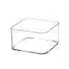Divisores de Almacenamiento para Cajones Caja de Almacenamiento Incorporada Organizador Cajas Pequeñas Debajo del Escritorio Cocina Compartimento Transparente de Acrílico Gadget