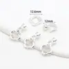 Hebilla de Conexión para Pulsera Chapada en Oro de 18 Quilates que Conserva el Color Accesorios de Joyería DIY Incrustada con Zirconia Perla Material Hebilla de Acabado B68