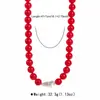 N13209 Colar Colorido de Contas Novo para Primavera e Verão, Estilo Fashion Exquisito e Simples, Corrente de Clavícula Versátil de Nicho