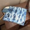 Gong Pei 2024 Nuevo Pañuelo Cuadrado Pequeño Tie-dye Verano Vintage Pañuelo para la Cabeza Protector Solar Baotou Pañuelo Elegante Combinable Pañuelo Pequeño
