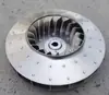 Suministro Directo de Fábrica Impulsor de Ventilador Centrífugo de Aleación de Aluminio Accesorios para Colector de Polvo Purificador de Niebla de Aceite Rueda de Ventilador Colector de Niebla de Aceite