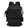 Mochila de Viaje para Exteriores de 40L Bolsa para Señuelos de Pesca Mochila Táctica de Camping Gran Capacidad Mochila de Montañismo para Viajeros