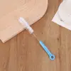 Nova Esponja Limpadora de Tubos de Ensaio com Cabo Longo Escova Limpadora de Copos de Vidro Escova Simples para Garrafas Kit com 5 Peças