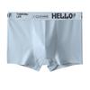 Cuecas de Algodão Puro Masculino Cintura Média Cuecas Boxer para Meninos Primavera & Outono Cuecas Boxer Respiráveis Masculinas Shorts Juvenis Calças de Cabeça