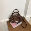 Bolsa Boston dulce de lunares estilo coreano, nueva colección otoño 2026, un bolso de hombro chic y elegante para mujer, perfecto para ir al trabajo
