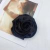 Flor grande plissada multicamadas tridimensional flor de poliéster acessórios acessórios tecido vestido de noiva presente acessórios de vestuário adesivo de tecido corsage