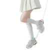 Calcetines Deportivos Profesionales para Correr, Fitness, Maratón, Calcetines Versátiles de Compresión para Pantorrilla, Cuerda para Saltar, Aeróbicos, Calcetines Deportivos para Tenis de Mujer