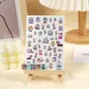Rosa nueva muñeca de marioneta oscura pegatinas para uñas pegatinas decorativas de uñas adhesivas japonesas