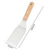 Amazon Cabo de Madeira Aço Inoxidável Ferramentas de Churrasco ao Ar Livre Churrasco Doméstico Churrasco Espátula Teppanyaki Espátula de Cozinha Espátula de Comida